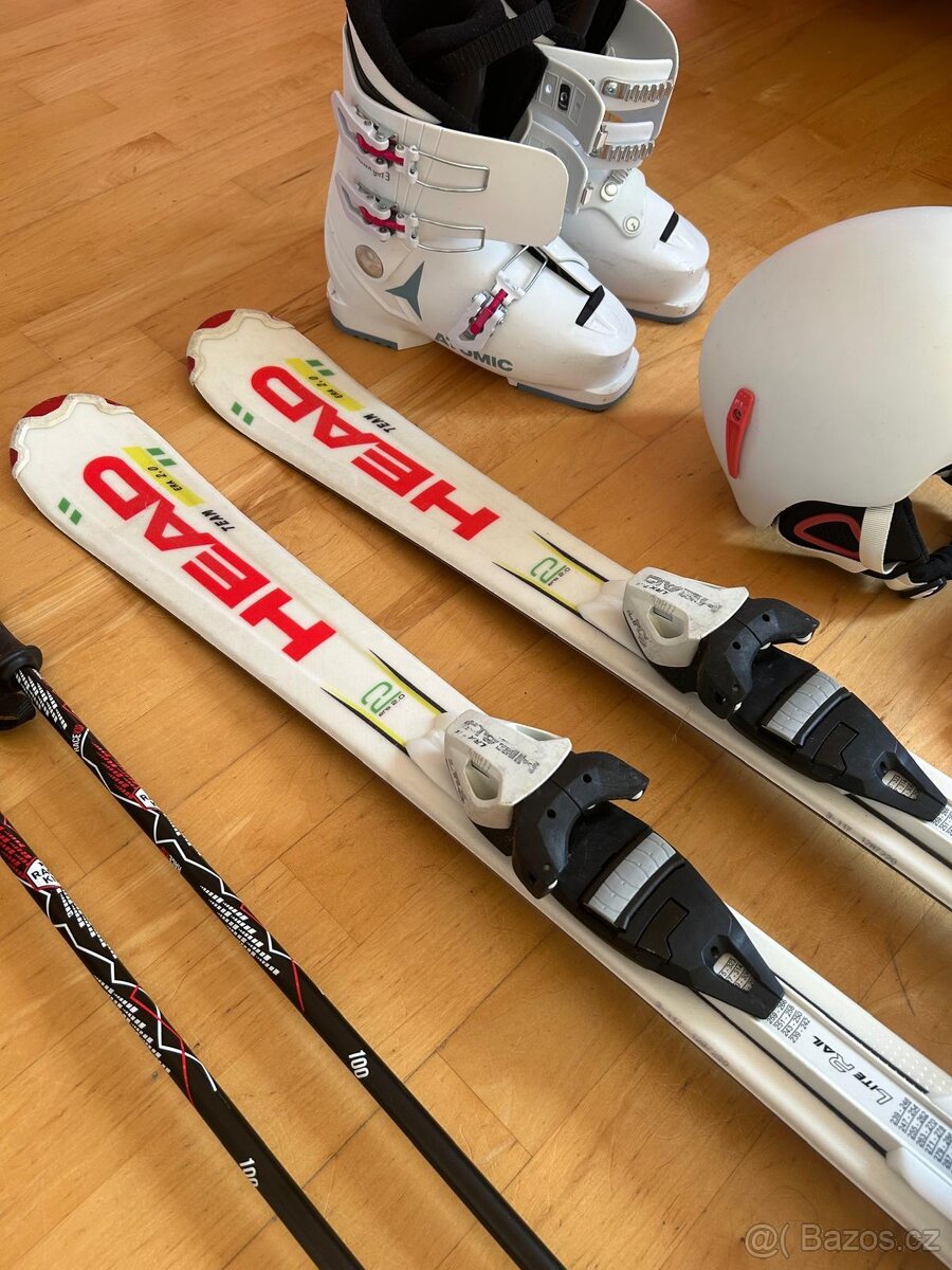 dětský lyžařský komplet pro holku - v moc hezkém stavu - 8