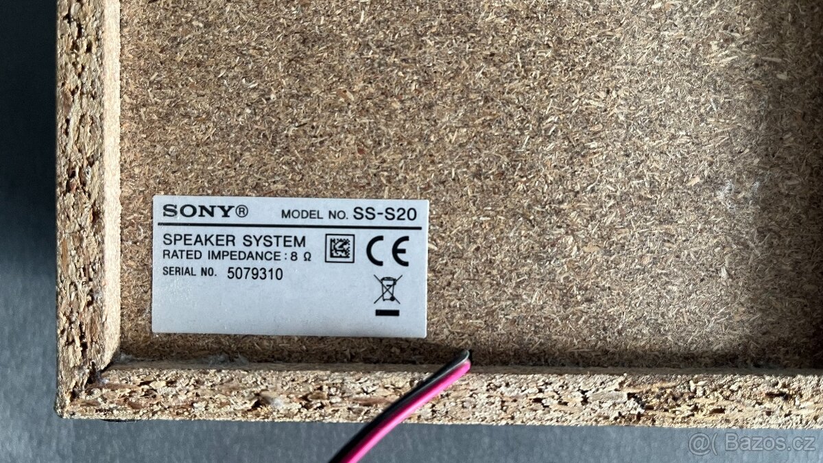 SONY SS-S20 reproduktory - 8