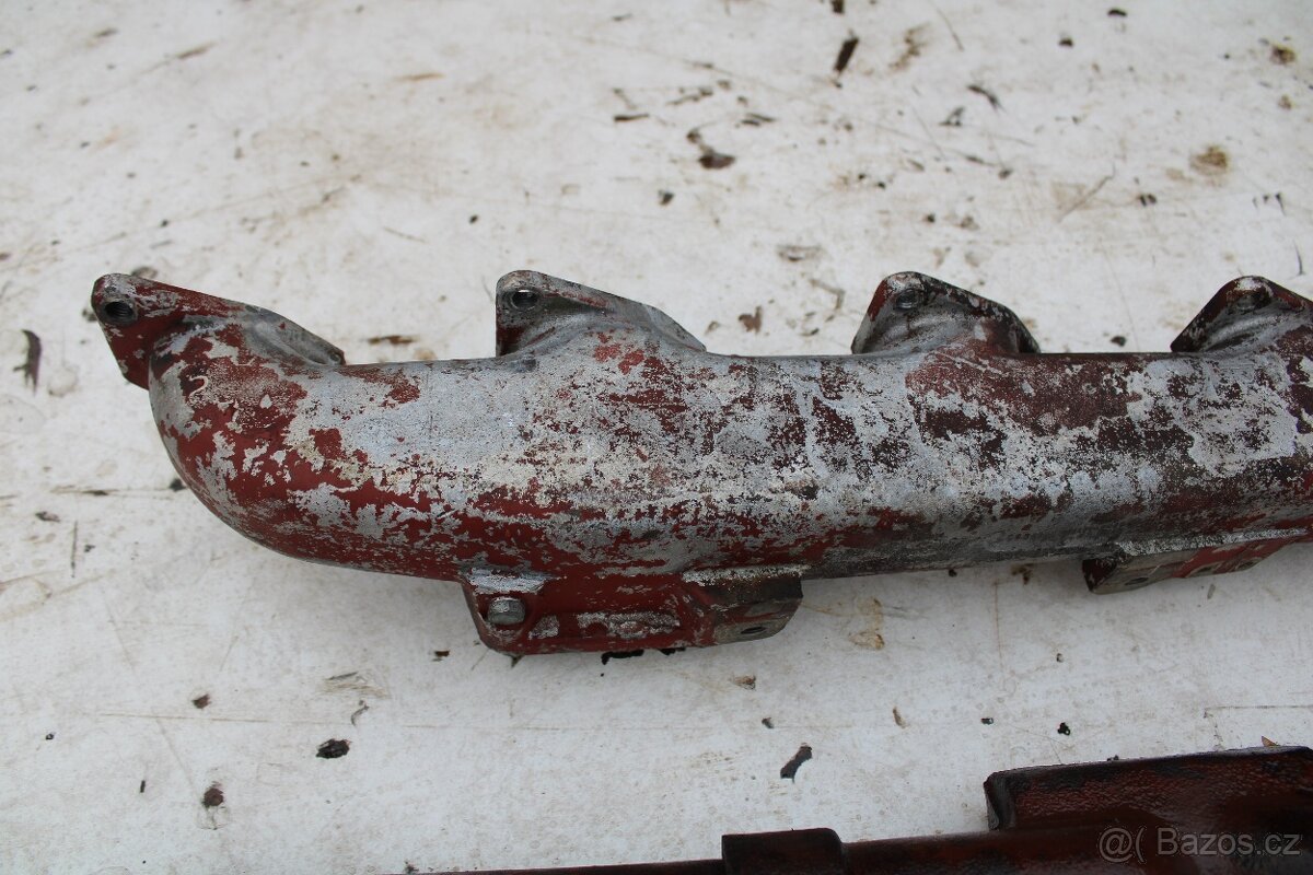 Zetor 16145 turbo svody motoru výfukové a sací - 8