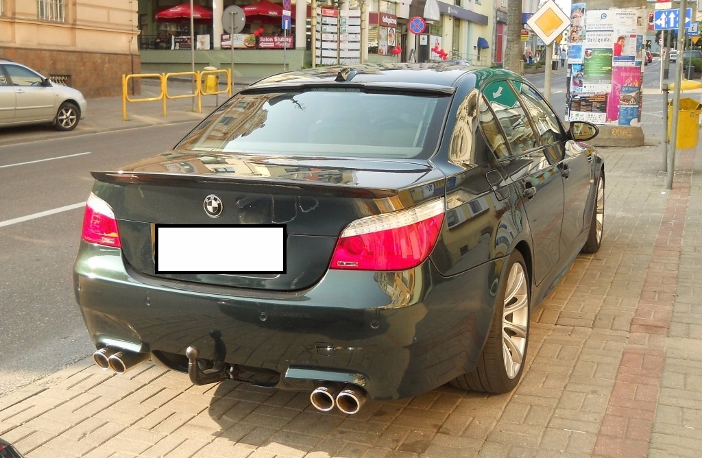 M5 spoiler lista BMW E60 - 8