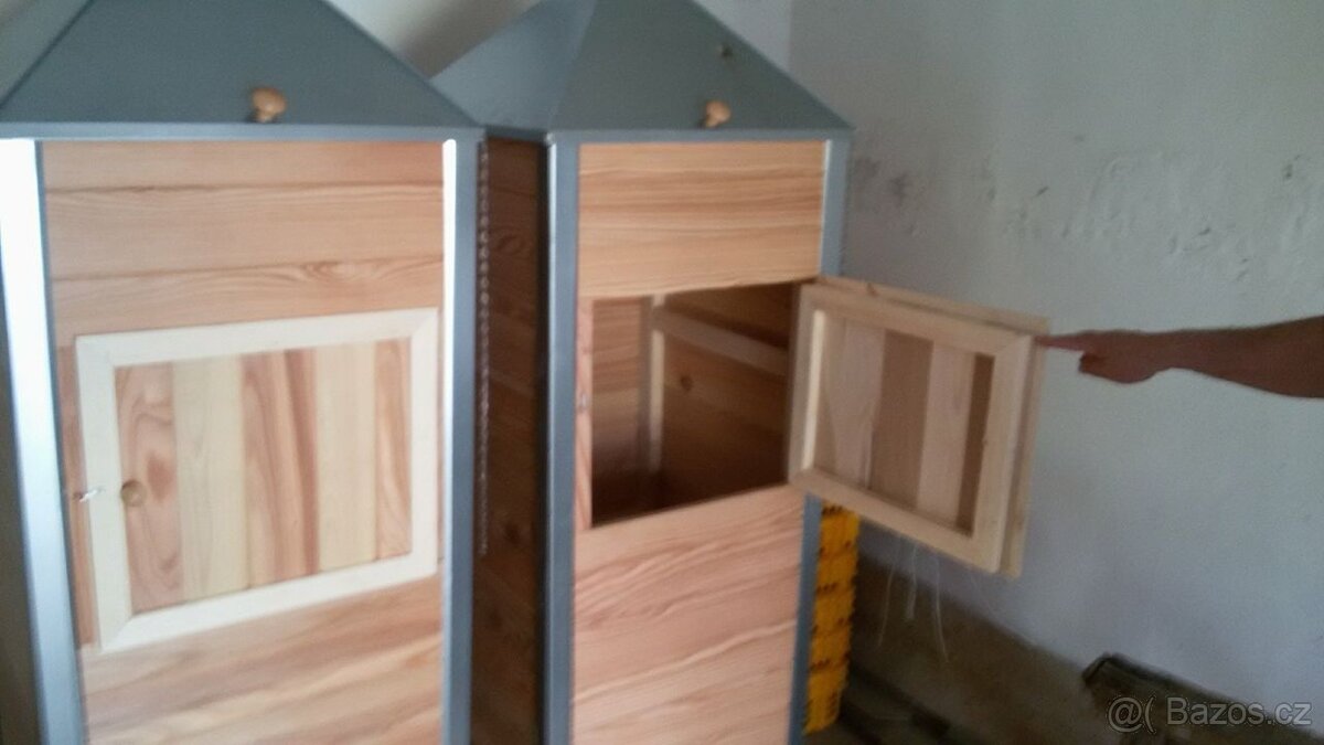 Dřevěná udírna,cena je konečná,doprava po celé ČR - 8