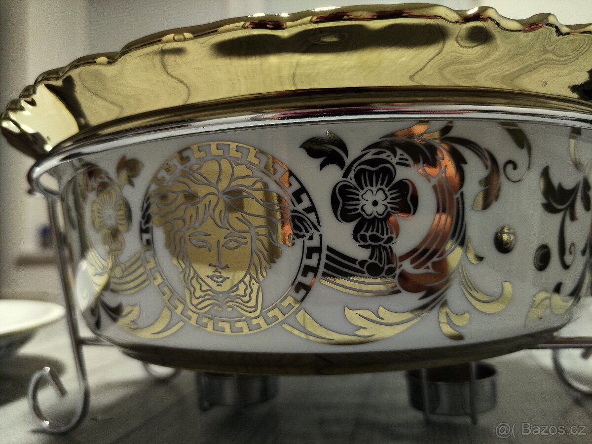 Porcelánový ohřívač jídla / mísa na polévku - 8