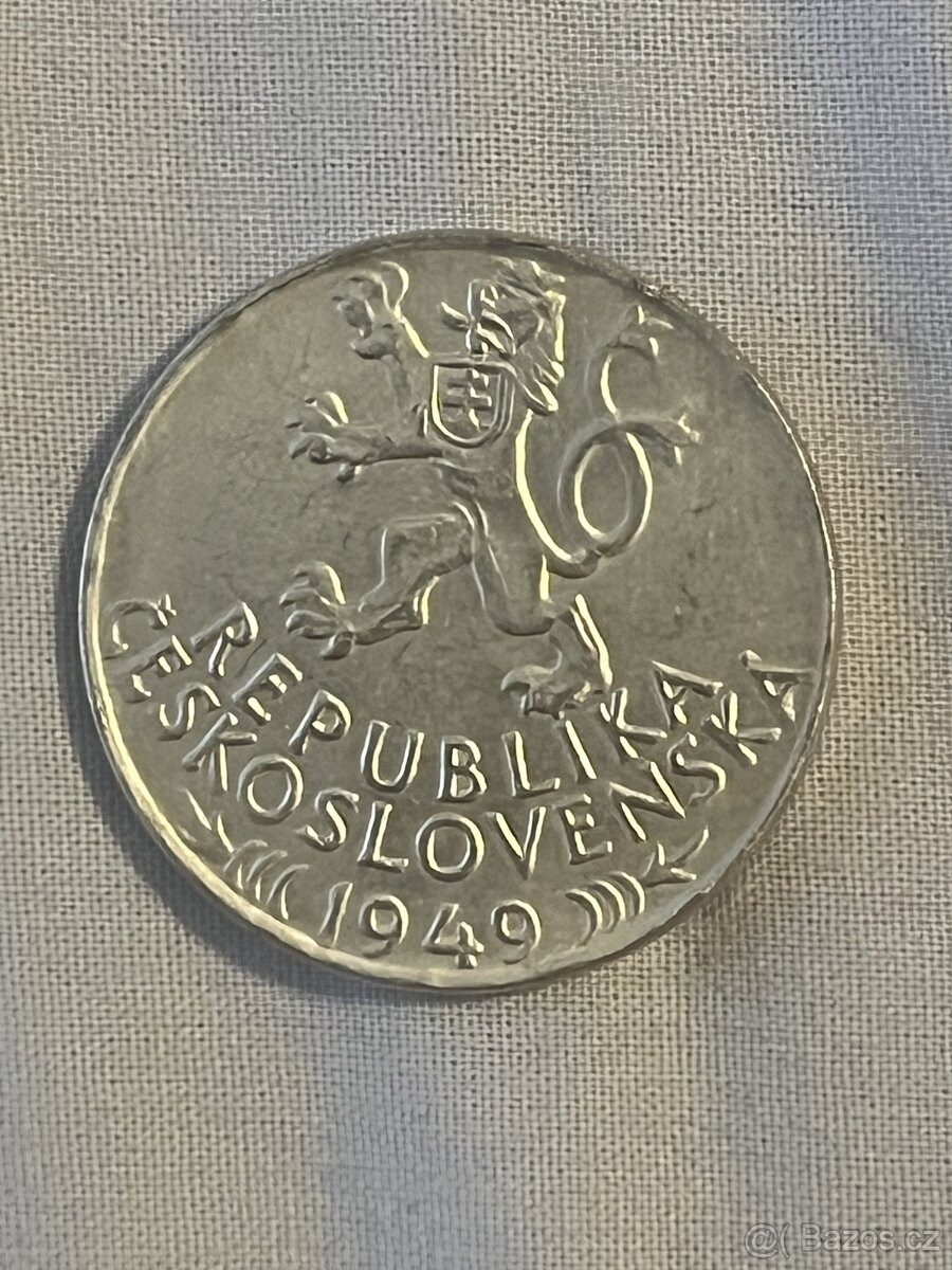 Mince Československo 3/3 + 10kč malé Kč - 8