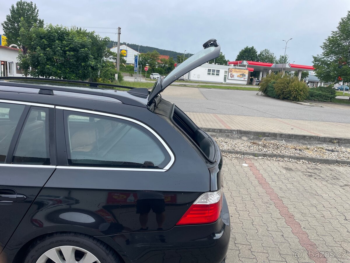 BMW E61 535d LCI, nebourané, nová STK - 8