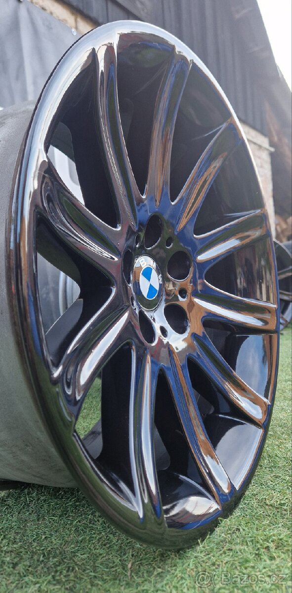 5x120 R19 bmw styling 95 E65 disky NOVÝ LAK - 8
