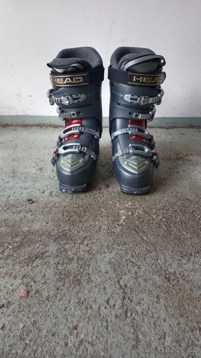 Zimní set - lyže + boty - 8