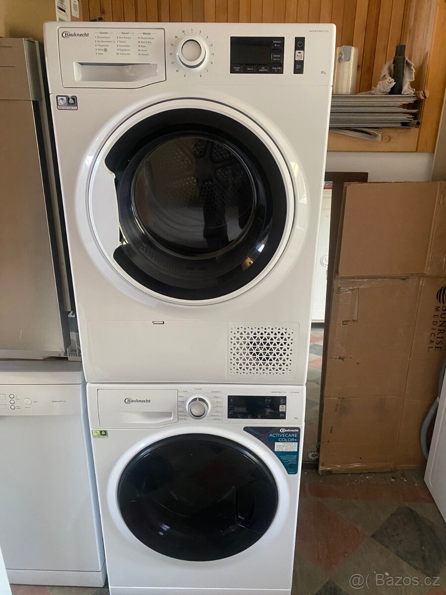 Set pračka a sušička na 8kg - 8