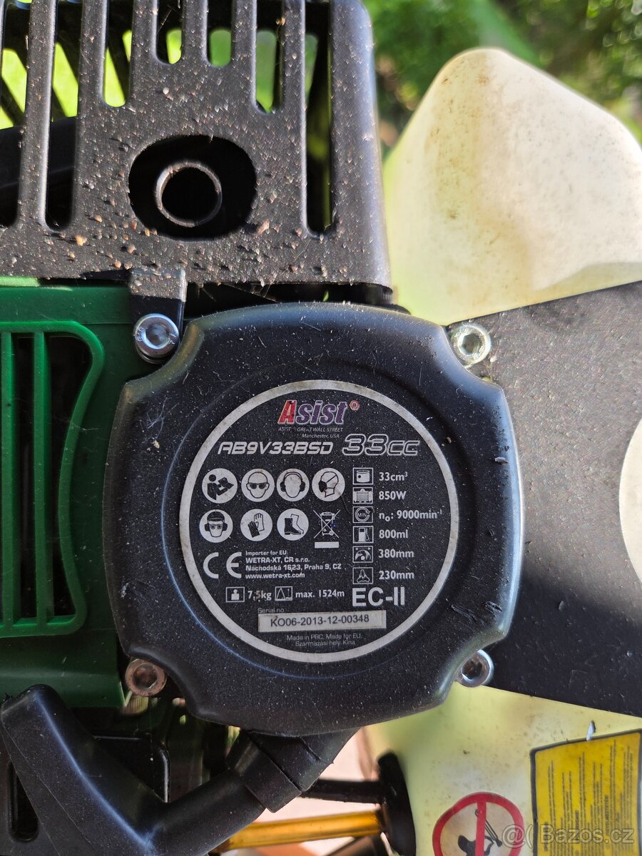 Benzínový křovinořez - ASIST AB9V33BSD - 8