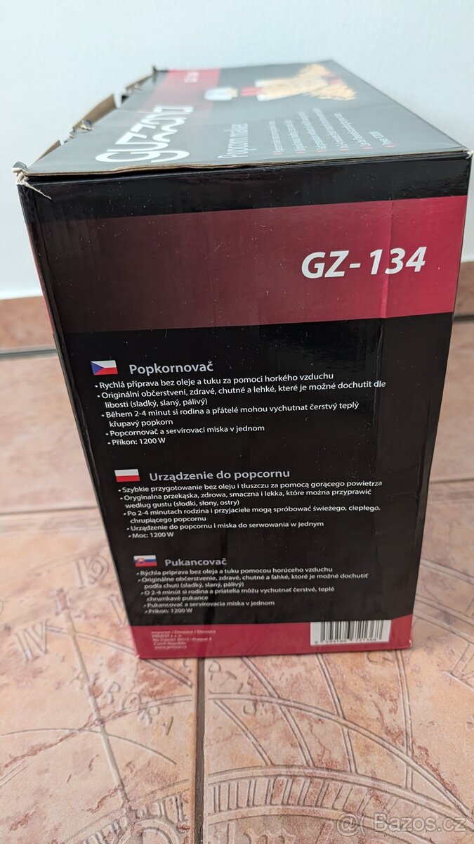 Popkornovač Guzzanti GZ -134 Nové - 8