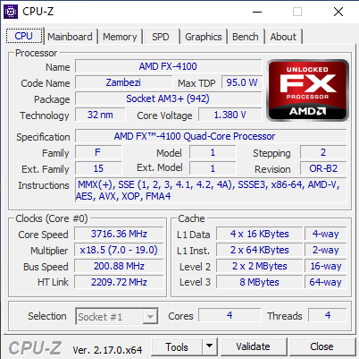 Základní deska, procesor, paměti RAM - 8
