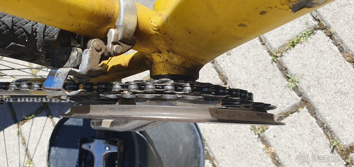 Horské kolo Spyder 26", vel. S, žluté - 8