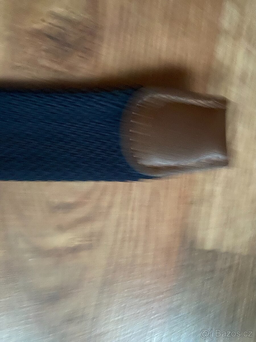 Nový pánský pružný opasek BANDI - modrý se světl. pruhy -S/M - 8