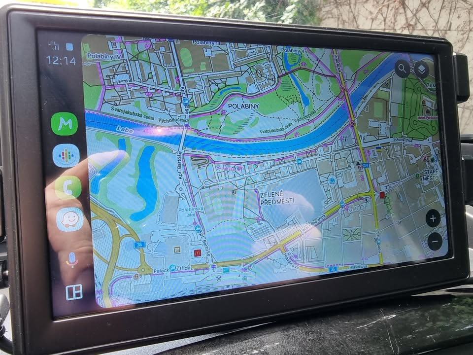 7" bezdrátový displej do auta, Android Auto, Apple Carplay, - 8