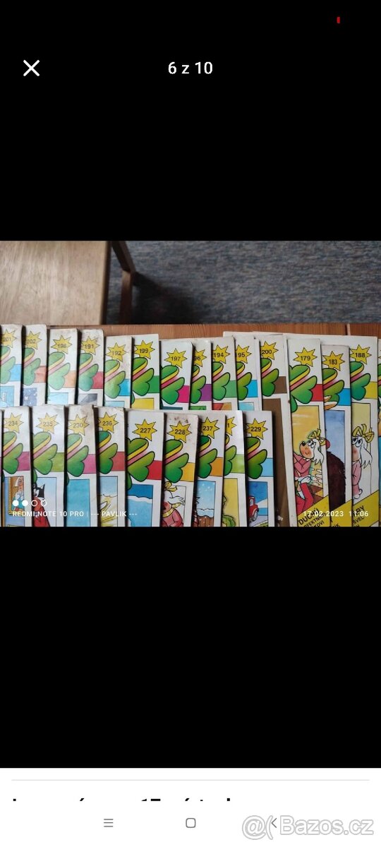 Čtyřlístek, mateřídouška, ohníček, kačer Donald. - 8