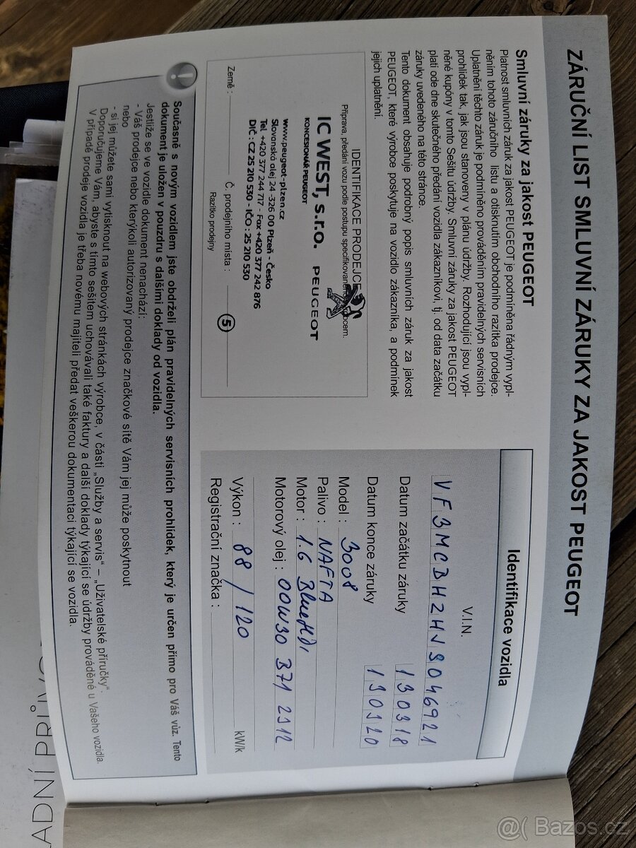 Prodám peugot 3008 16.hdi - 8