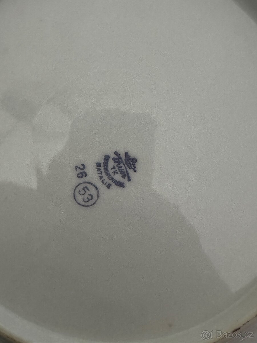 Porcelánové talíře - 8