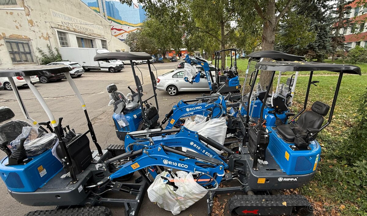 Minibagr RIPPA R32 PRO skladem Praha 4 - 8