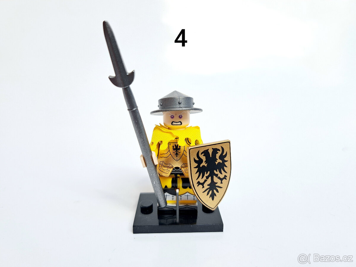 Minifigurky Gotická pěchota (1), typ Lego - 8