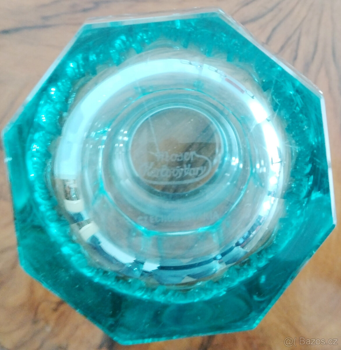 art deco váza Moser 4 - 8