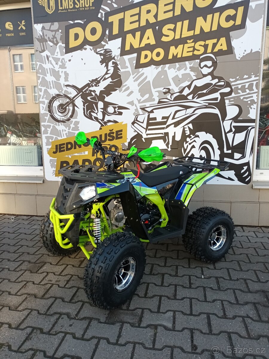 Dětská čtyřkolka COMMANDER 125CC - 3GR zelená - 8