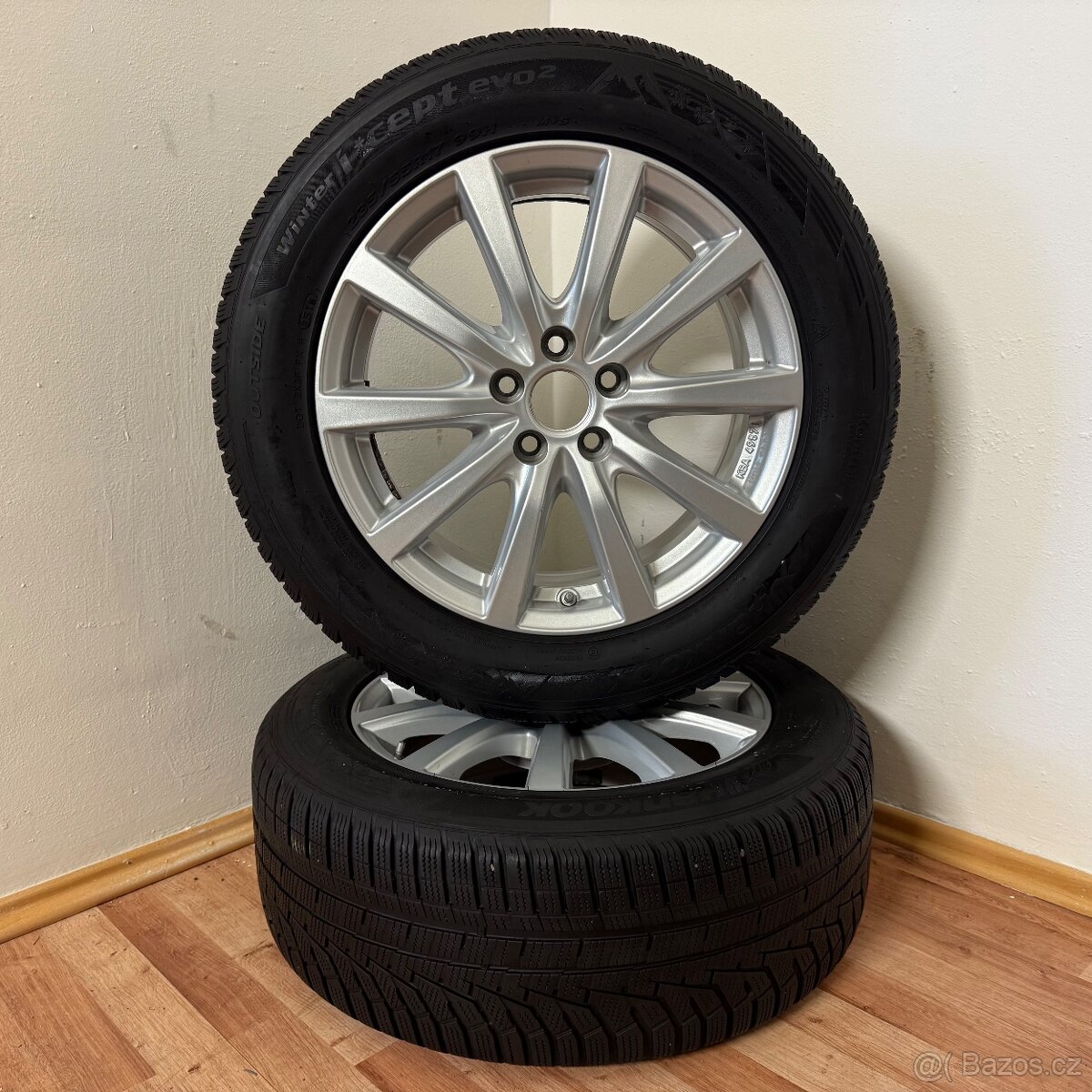 FORD KUGA 5x108 R17 ET52,5+ZIMNÍ 235/55R17 6/4,5mm - 8