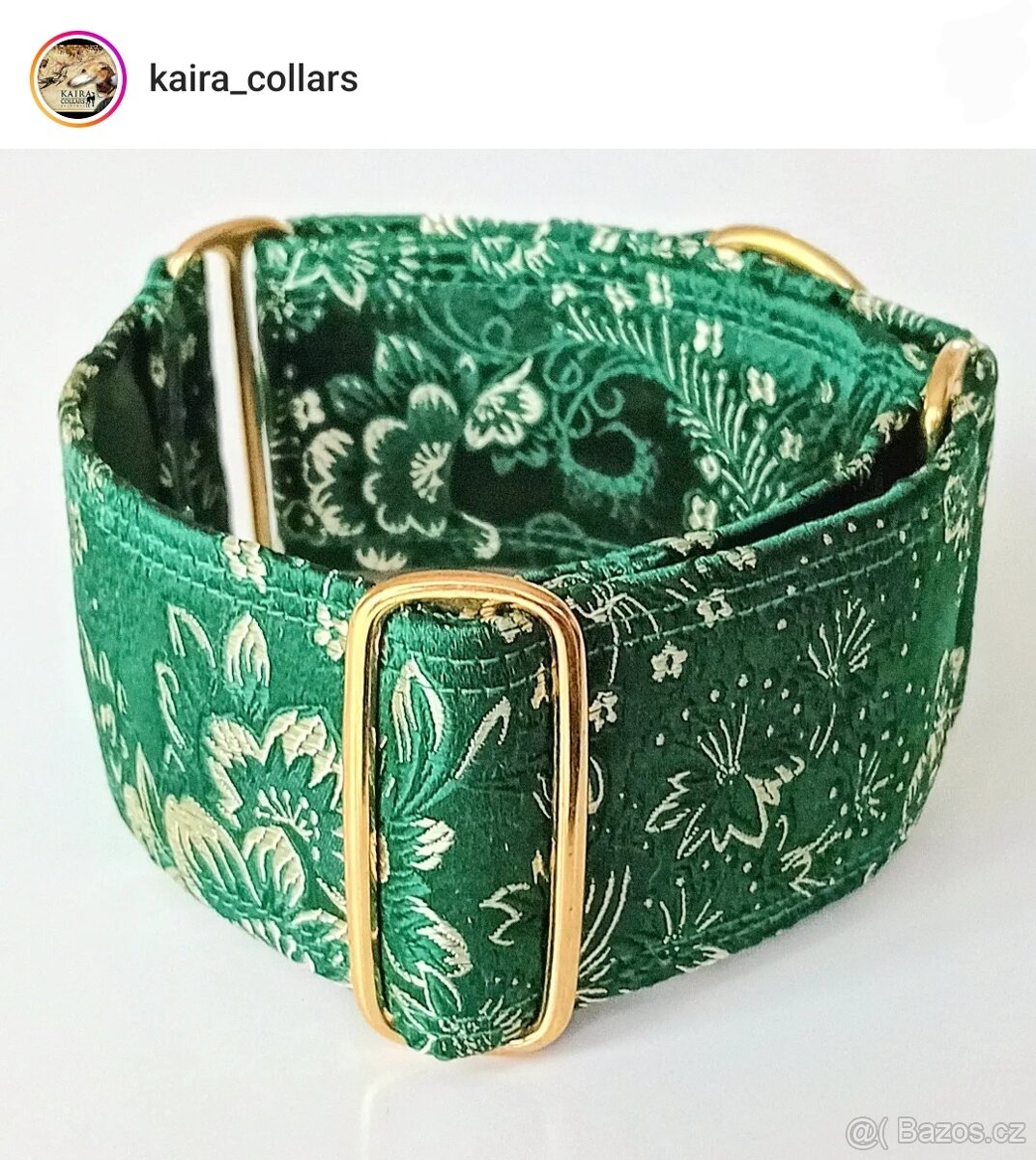 Brokatovy obojek chrt II. - 8