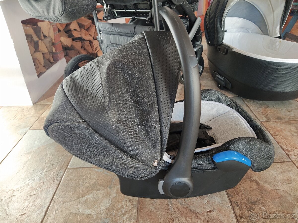 Kombinovaný dětský kočárek Camarelo Baleo - 8