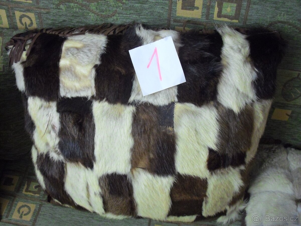 Kožešinové polštářky - 8