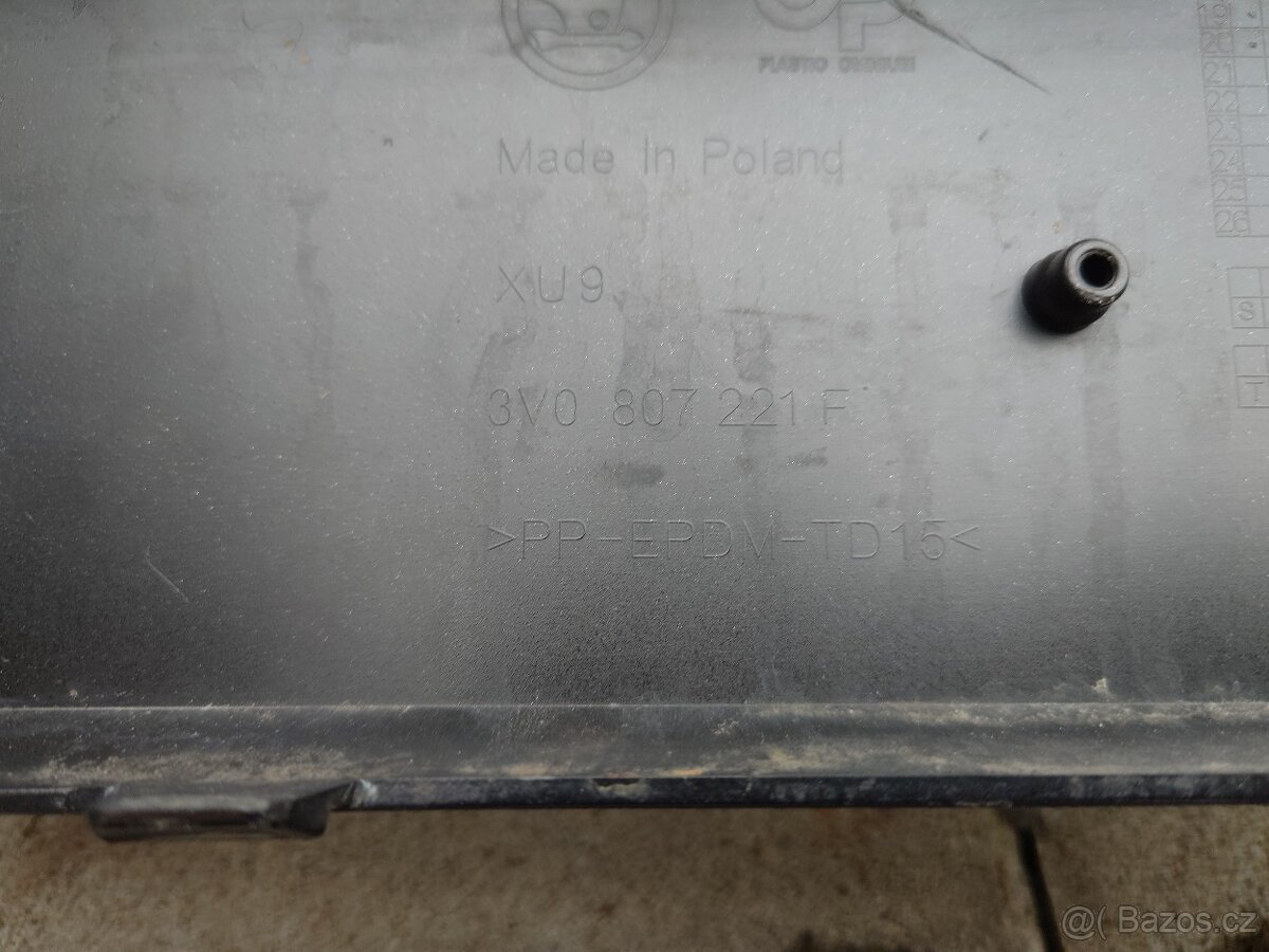 Přední nárazník Škoda Superb 3 facelift - 8