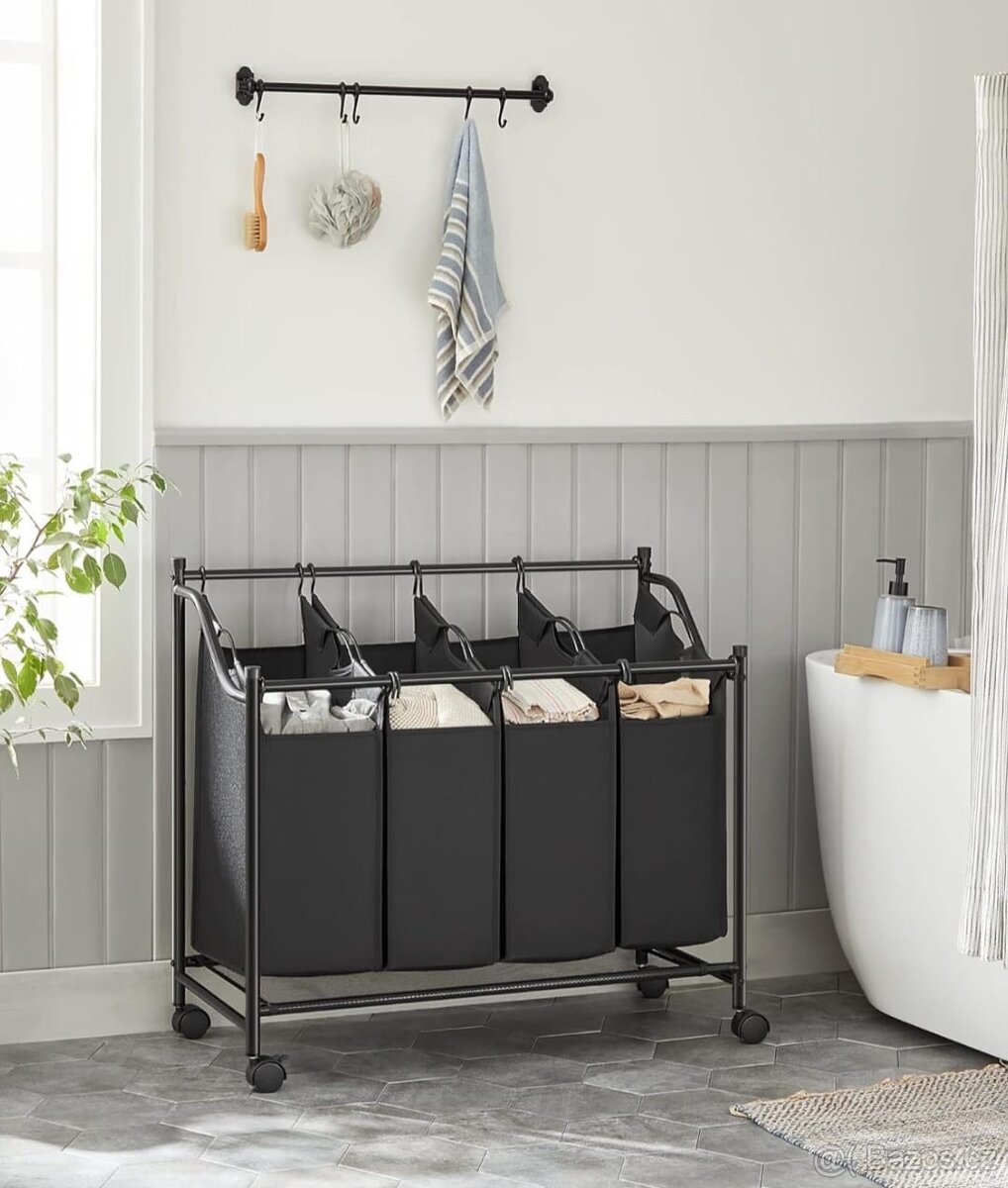 Nový mobilní koš na prádlo nebo hračky - 8