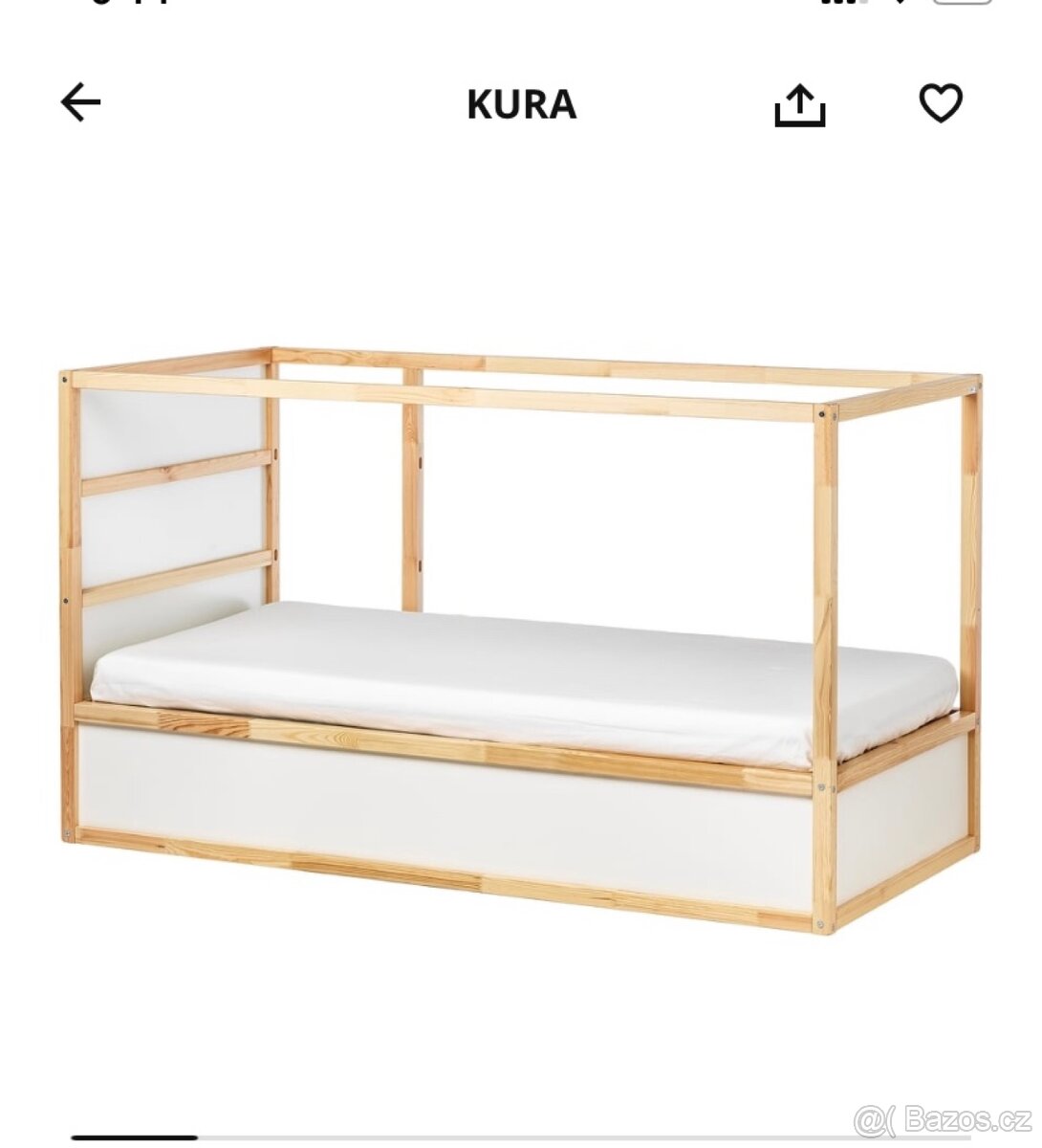 Dětská oboustranná postel Ikea + matrace - 8