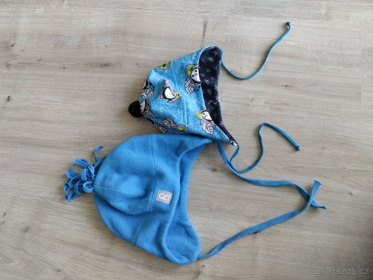 Čepice Reima vel. 50 a RDX vel. 3 - 8