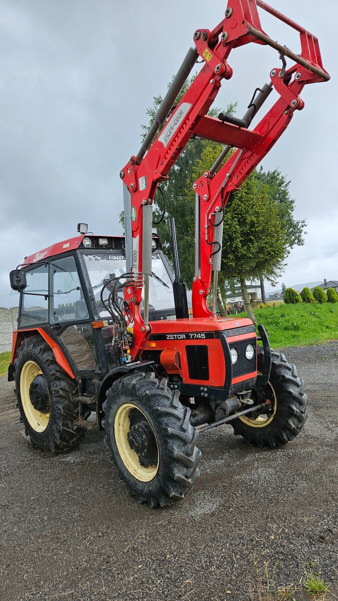 Zetor 7745 s tp ( čeelny naakladačc) - 8