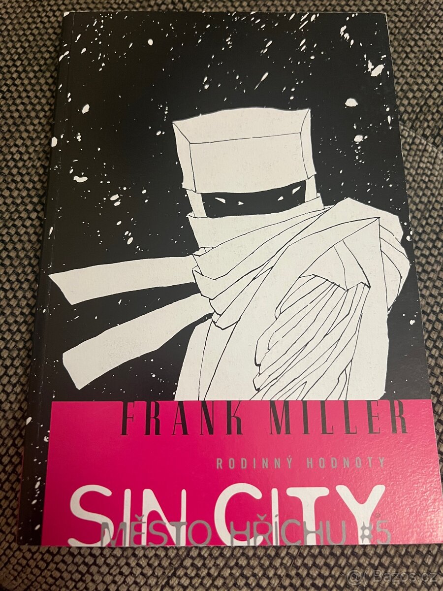 Prodám komiksové knihy Sin City 1, 2, 3, 5, 6, 7 - 8