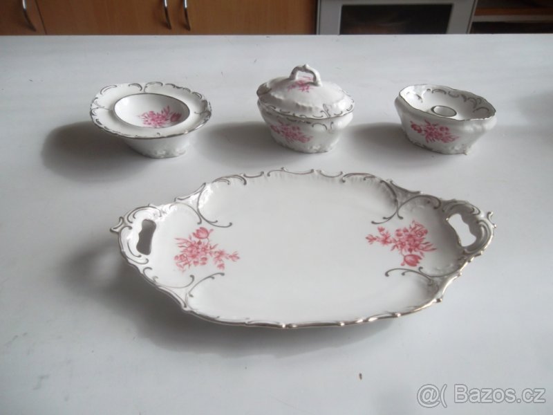 Porcelánová čajová souprava 3 ks - 8