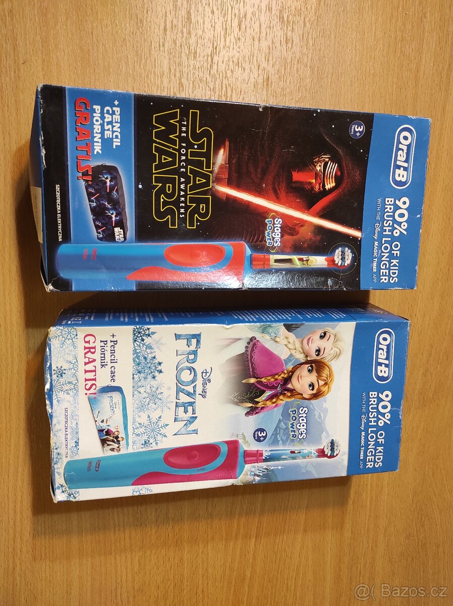 Zubní kartáčky Oral-B, Disney, elektrické, 2ks, cena za oba - 8