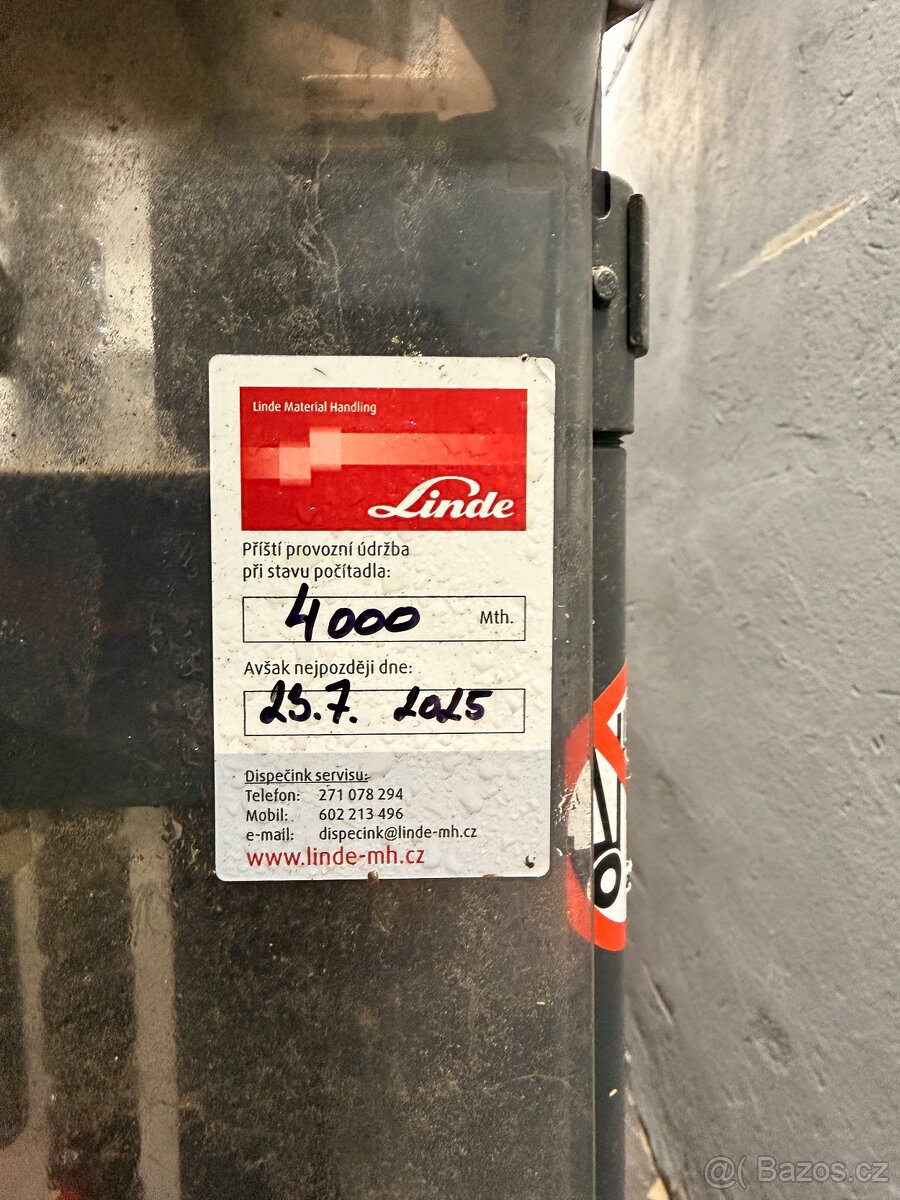 Elektrický vysokozdvižný vozík Linde L14 za 39.999Kč - 8