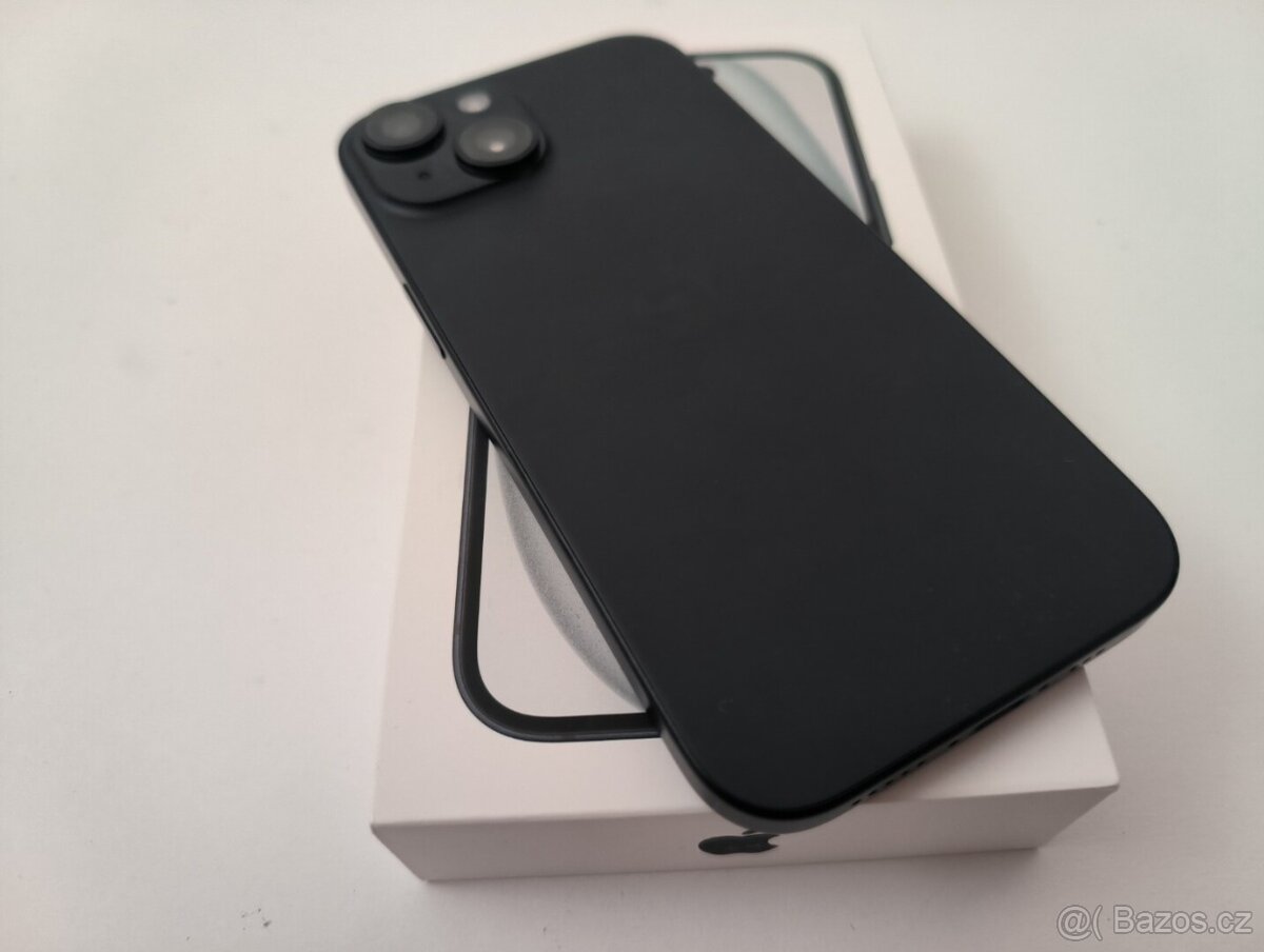 apple iphone 15 128gb Midnight 100% Batéria - 8