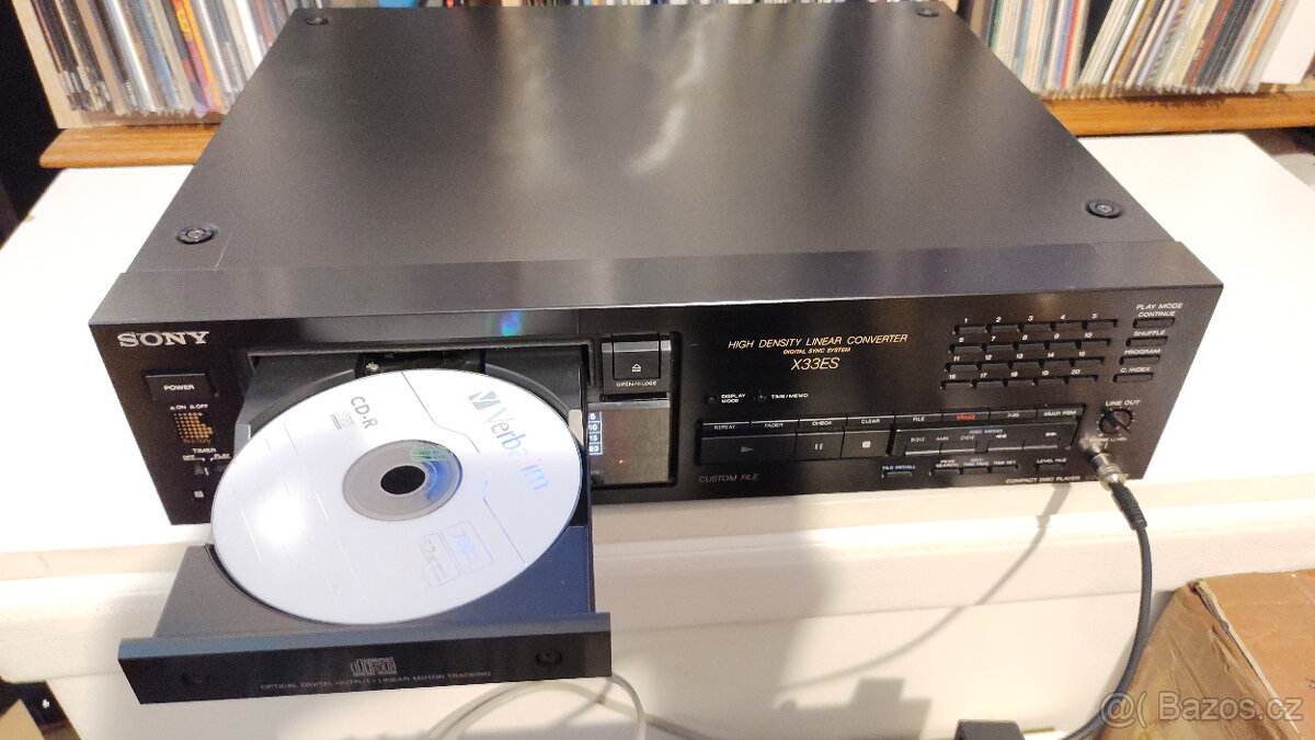 SONY CDP-X33ES Stereo CD Player + Příslušenství - 8