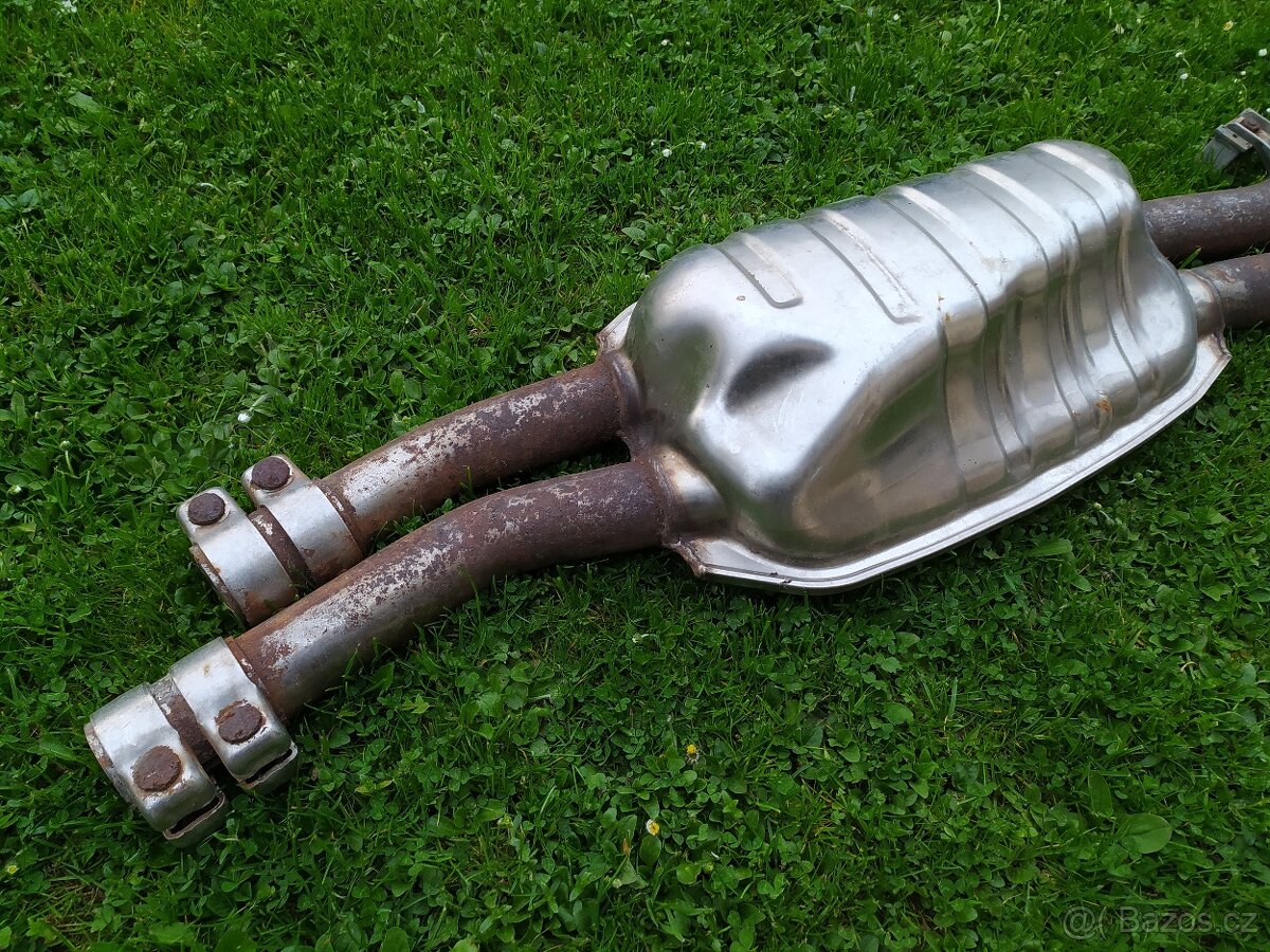 Prodám výfuk bez koroze na BMW E46 3,0D - 8