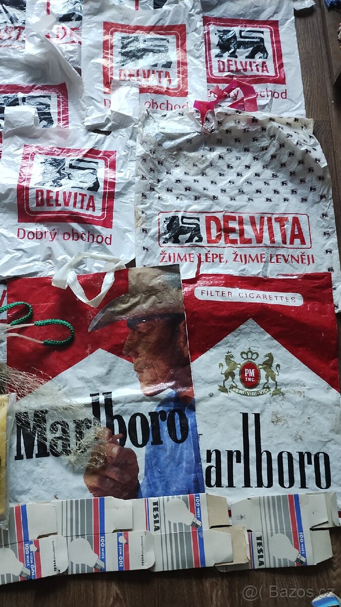 Igelitové tašky a sáčky -retro - 8