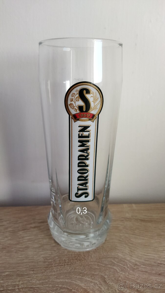 Pivní sklenice 0,3 l - 8