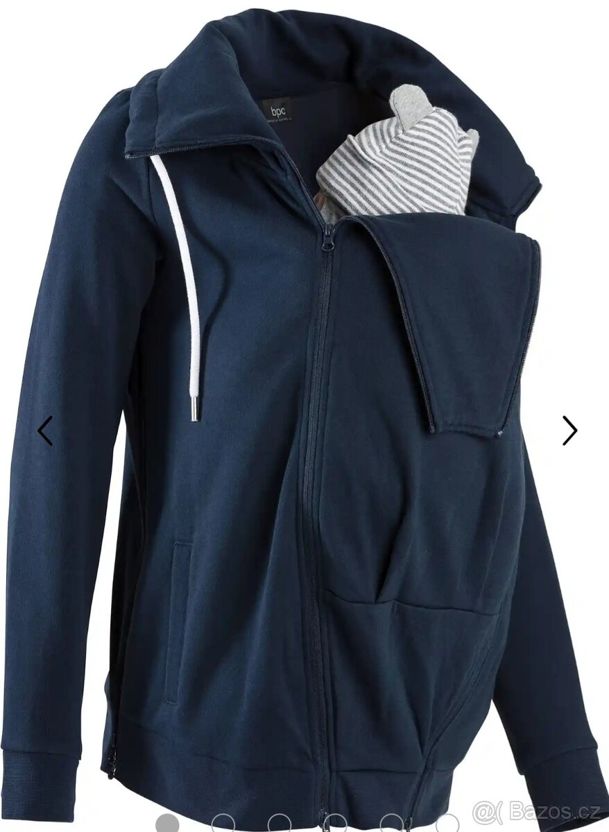 Těhotenská a nosící mikina vel. 40/42 - 8