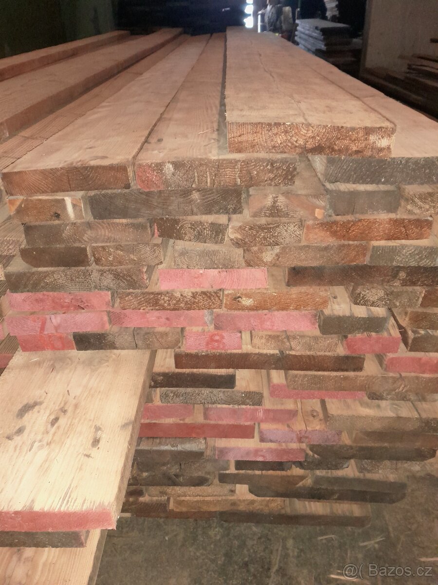 Prodám staré fošny z podlahy. - 8