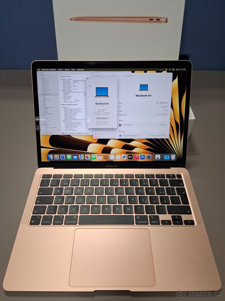 Macbook Air 13" M1 - 8