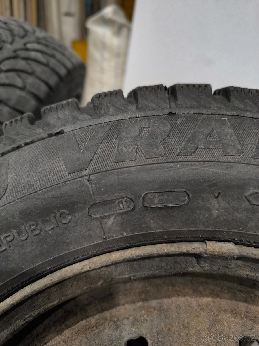 Zimní plechové kola Fiat - 8