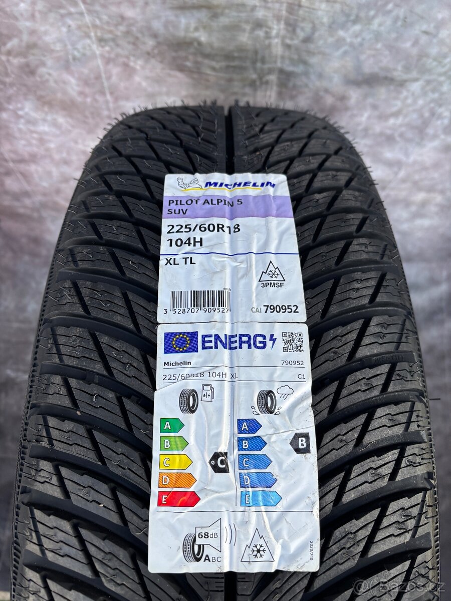 Originální Alu kola Ford Kuga 225/60/18 100%STAV - 8