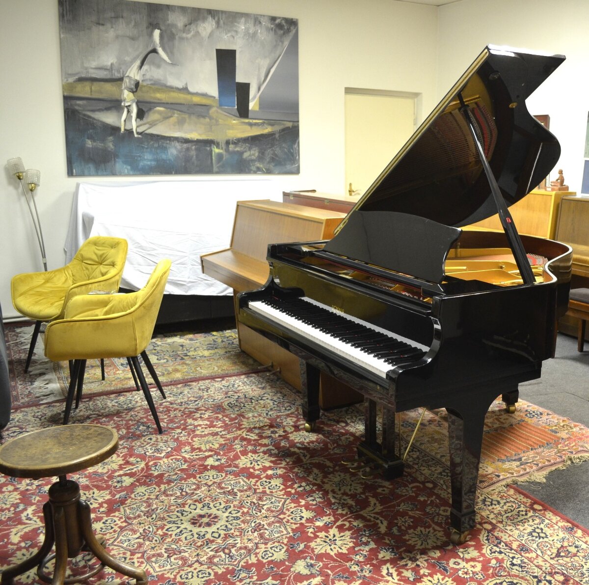 Zánovní klavír ROYALE + židlička. Záruka a doprava ZDARMA. - 8