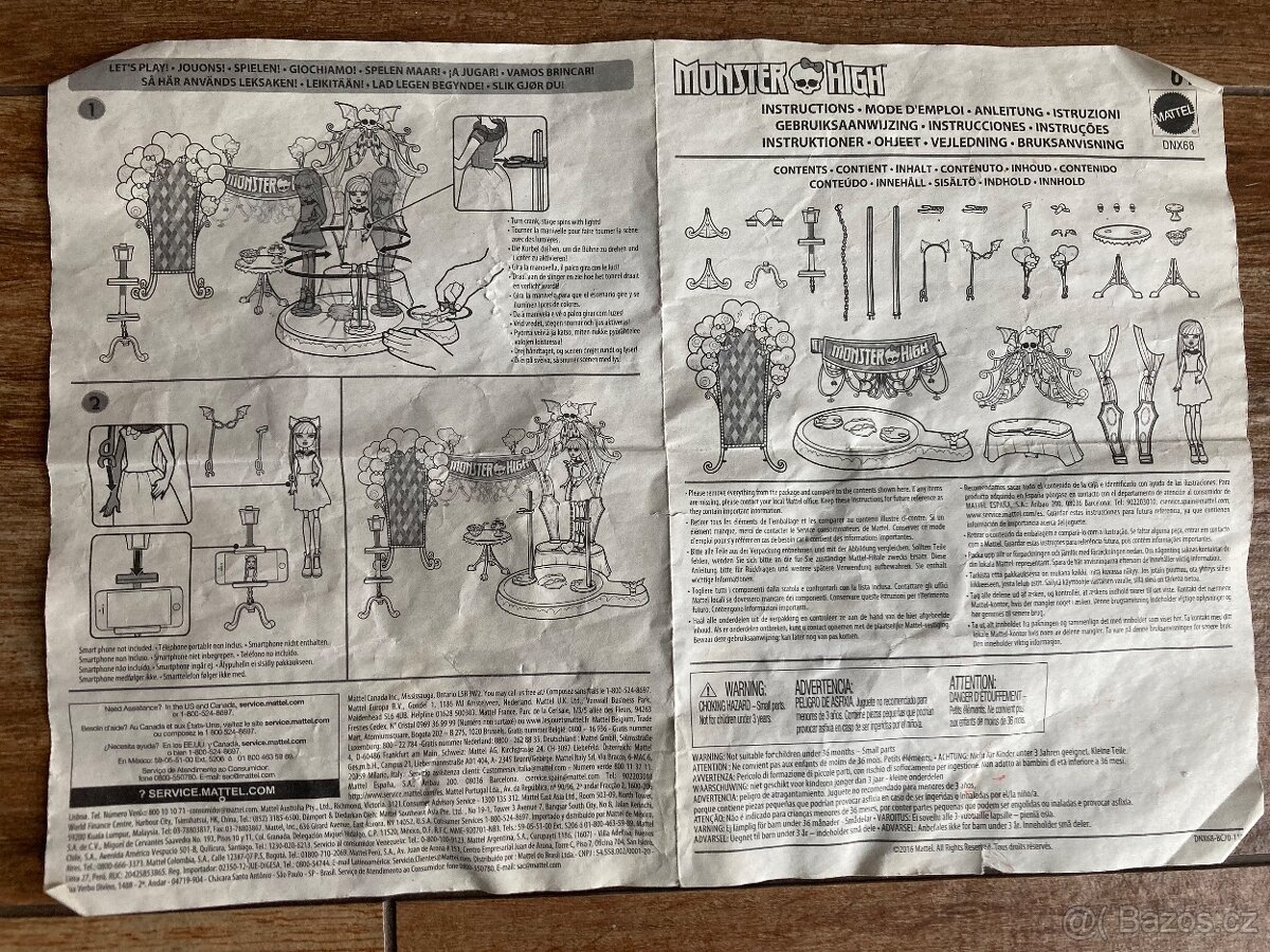 Monster high podium se světelnými efekty - 8