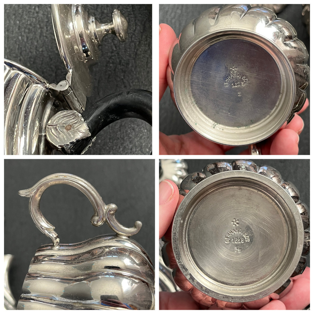 Alpakový retro servis, Gerhardi & Co - 8